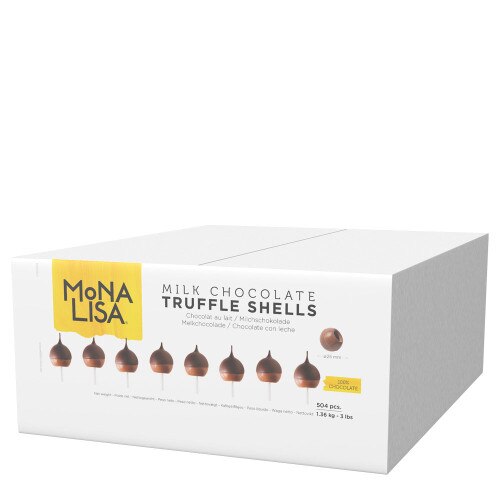 Callebaut Milk Chocolate Truffle Shells